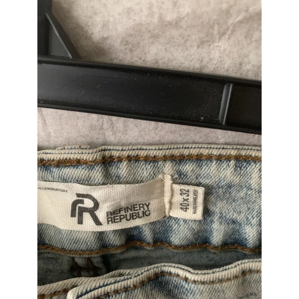 REFINERY REPUBLIC Men's Stretch Comfort Jeans Size 40 X 32 (1261) NEW